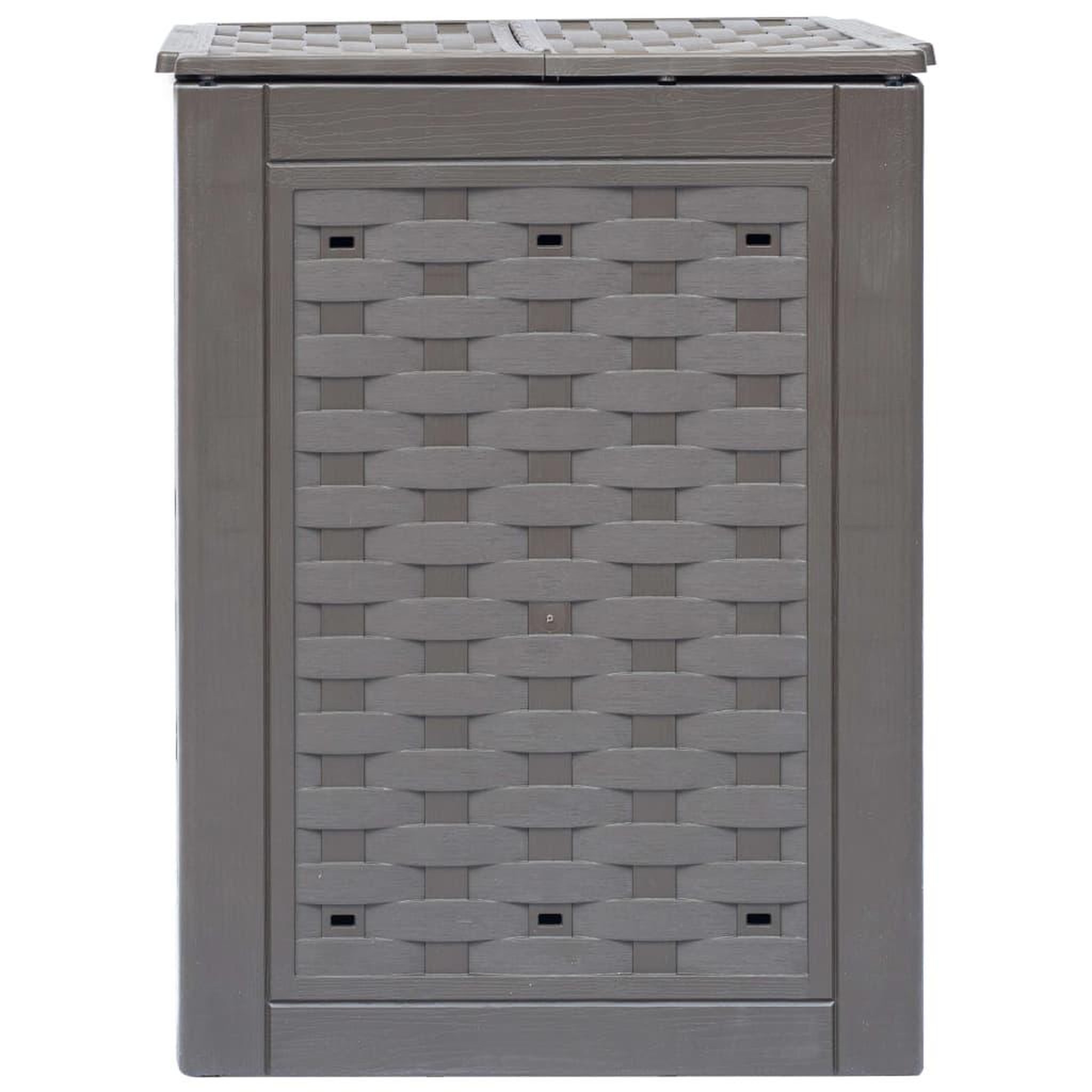 Voir la diapositive 3 : VIDAXL Composteurs de jardin 2 pcs 60x60x83 cm 600 L Plastique rotin
