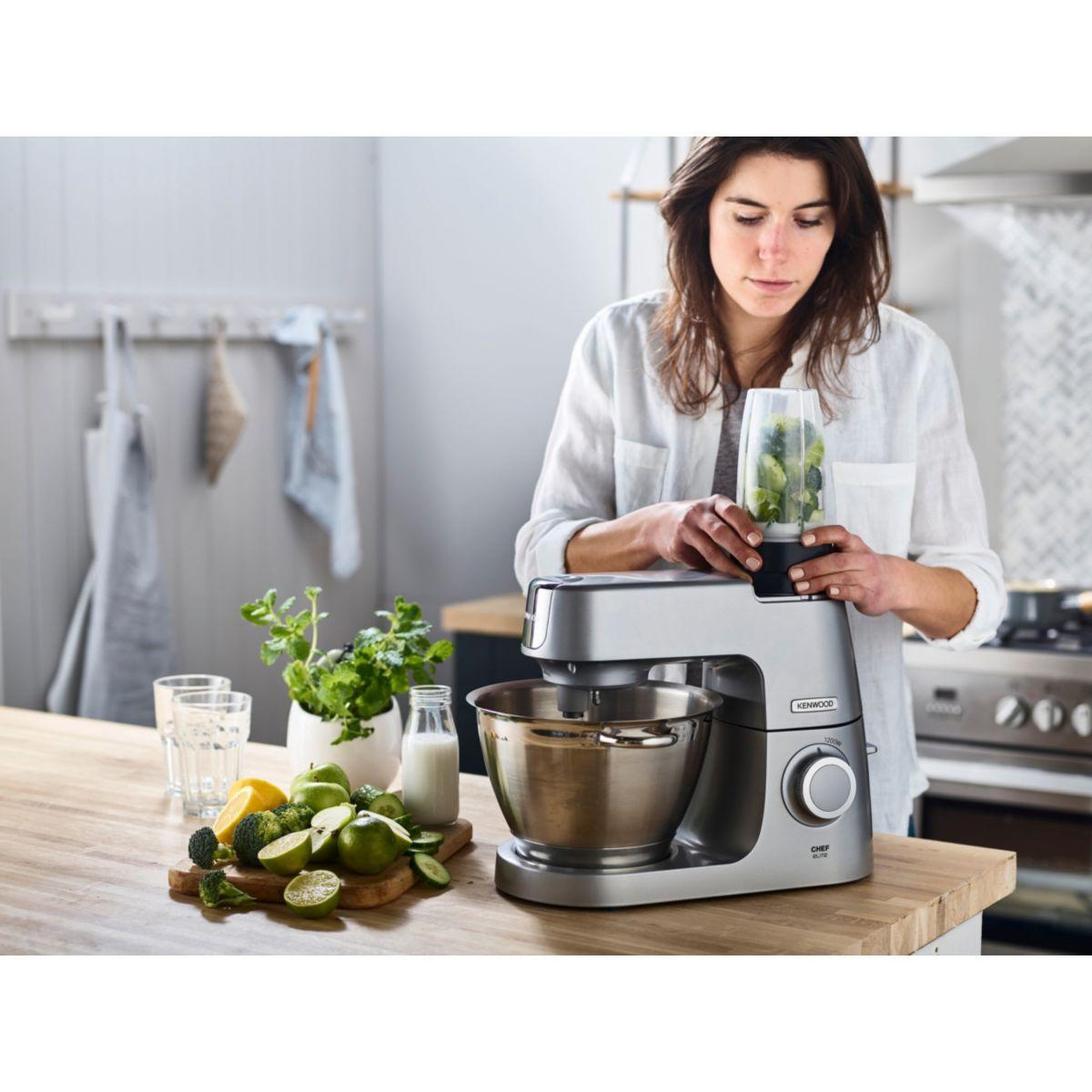 Voir la diapositive 3 : KENWOOD Blender KAH752PL Nutri-Blender- 2 bols nomades