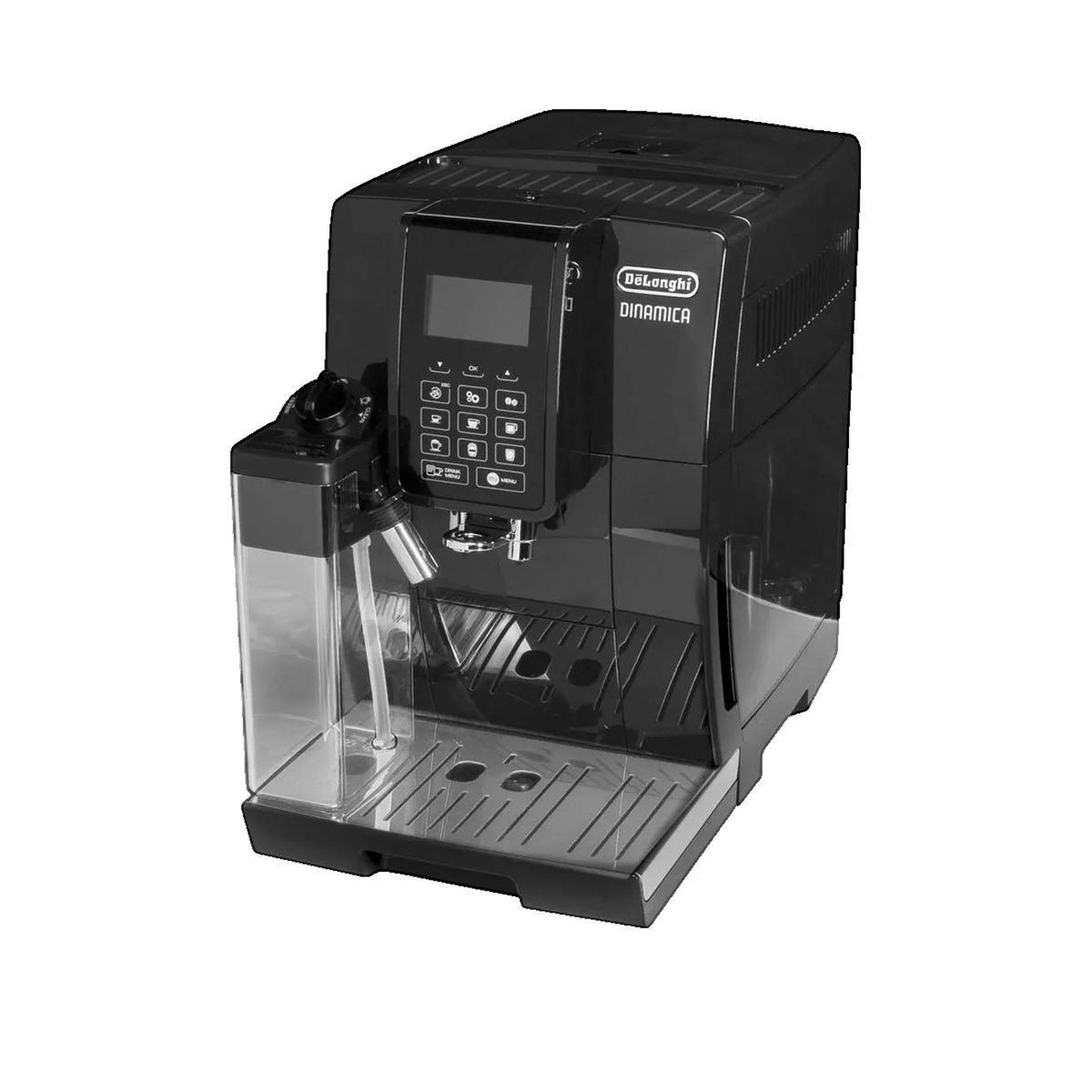 Voir la diapositive 2 : DELONGHI Cafetière automatique Delonghi Dinamica avec broyeur intégré