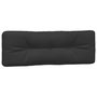 Voir la diapositive 4 : VIDAXL Coussins de palette lot de 7 noir tissu