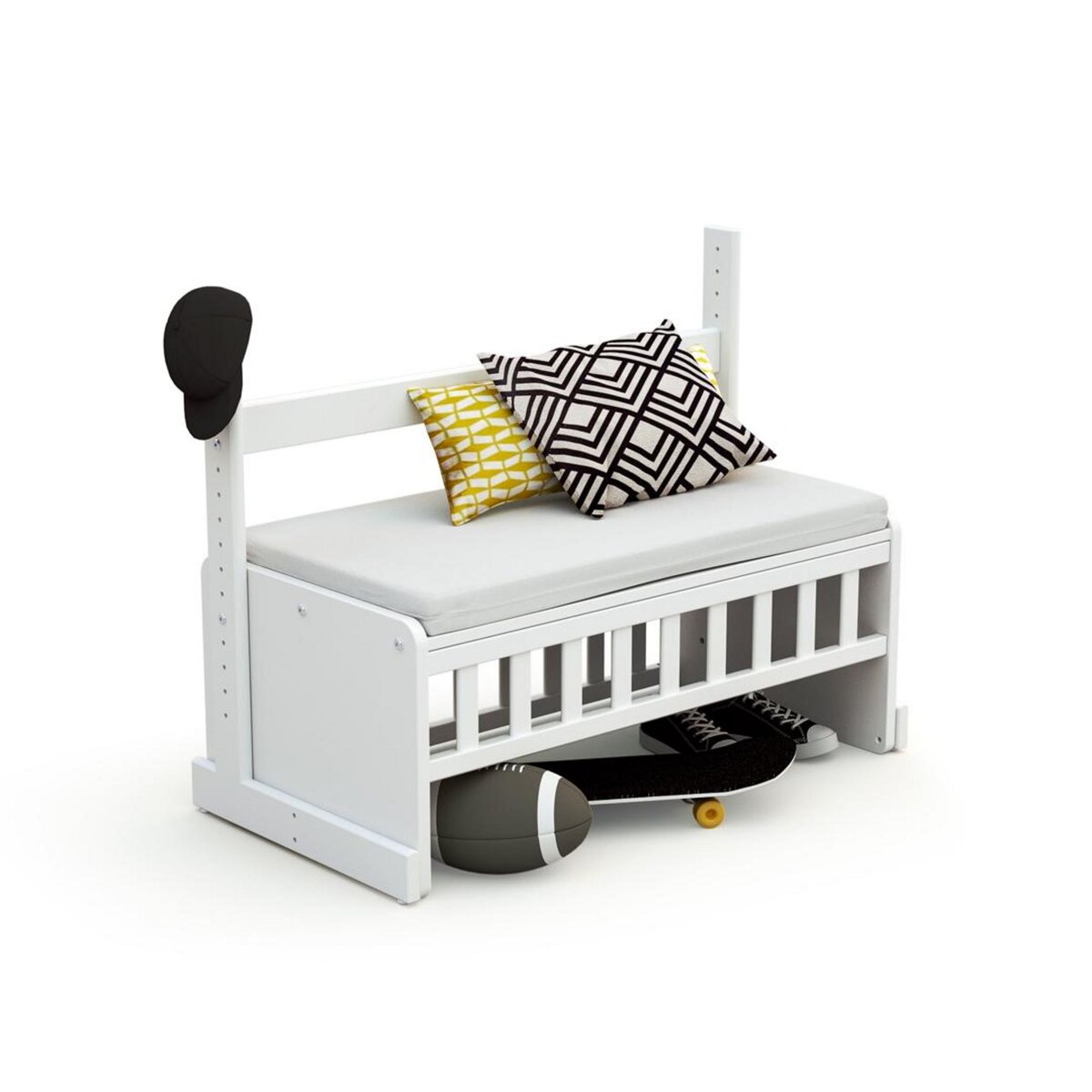 AT4 Berceau cododo évolutif CONFORT en bois