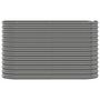Voir la diapositive 3 : VIDAXL Lit sureleve de jardin Acier enduit de poudre 114x40x68 cm gris