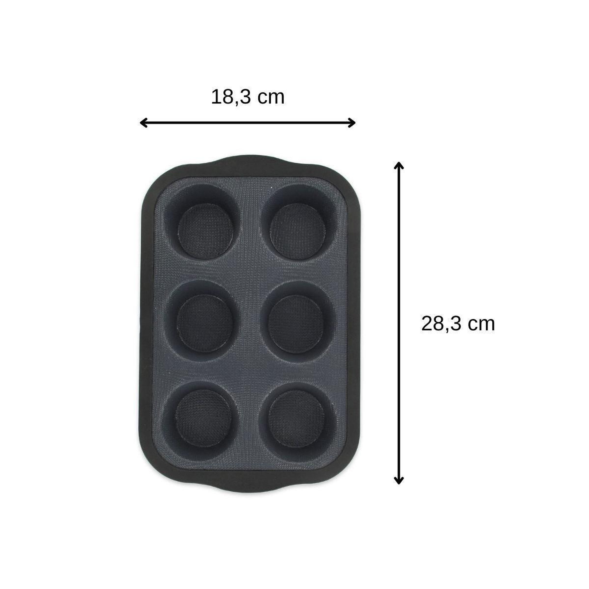 Voir la diapositive 3 : ZENKER Set à pâtisserie 1 moule à muffins en silicone fibre de verre, 2 bols à mixer et 1 spatule zenker silicone