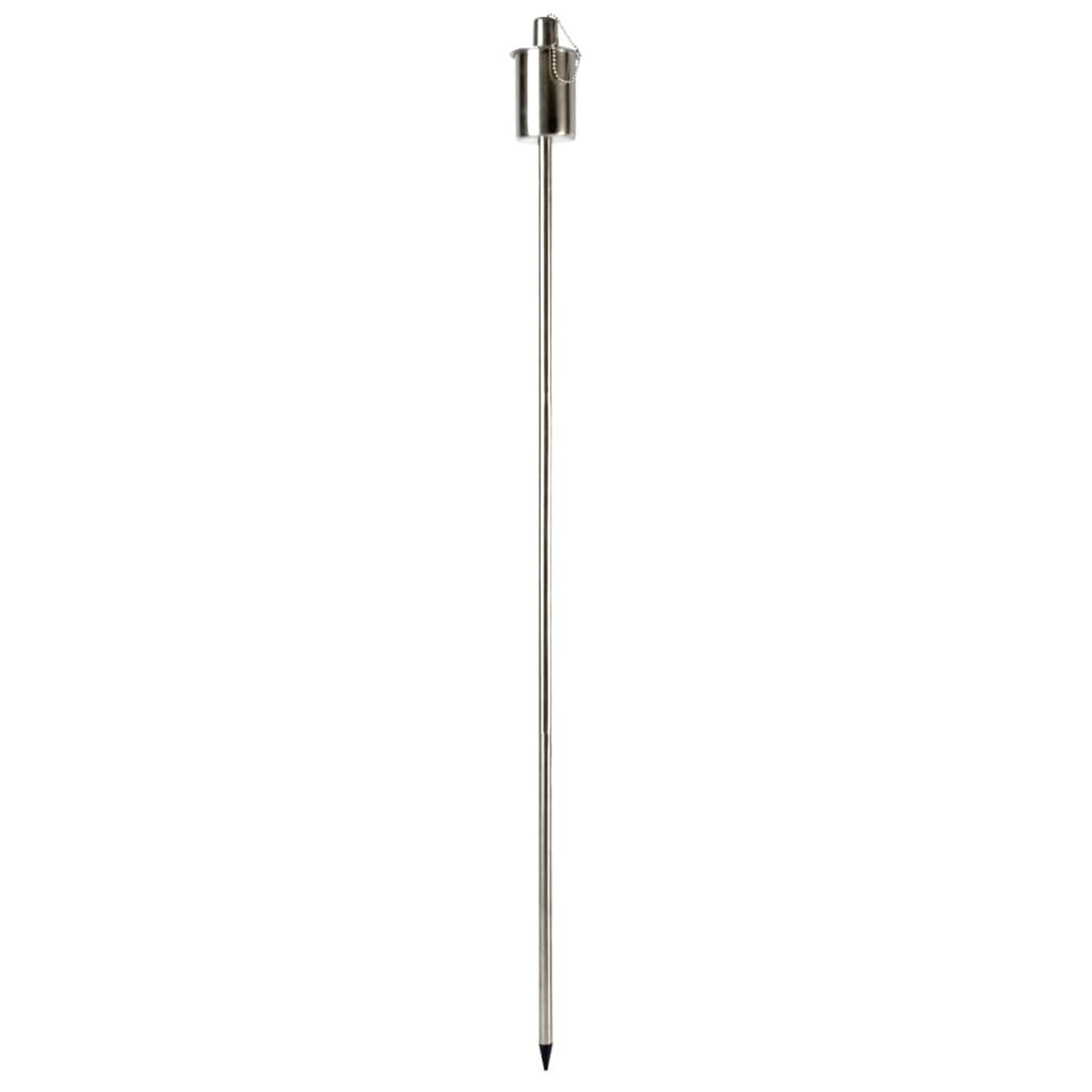 Voir la diapositive 2 : ESSCHERT DESIGN Esschert Design Torche a huile sur piquet Acier inoxydable