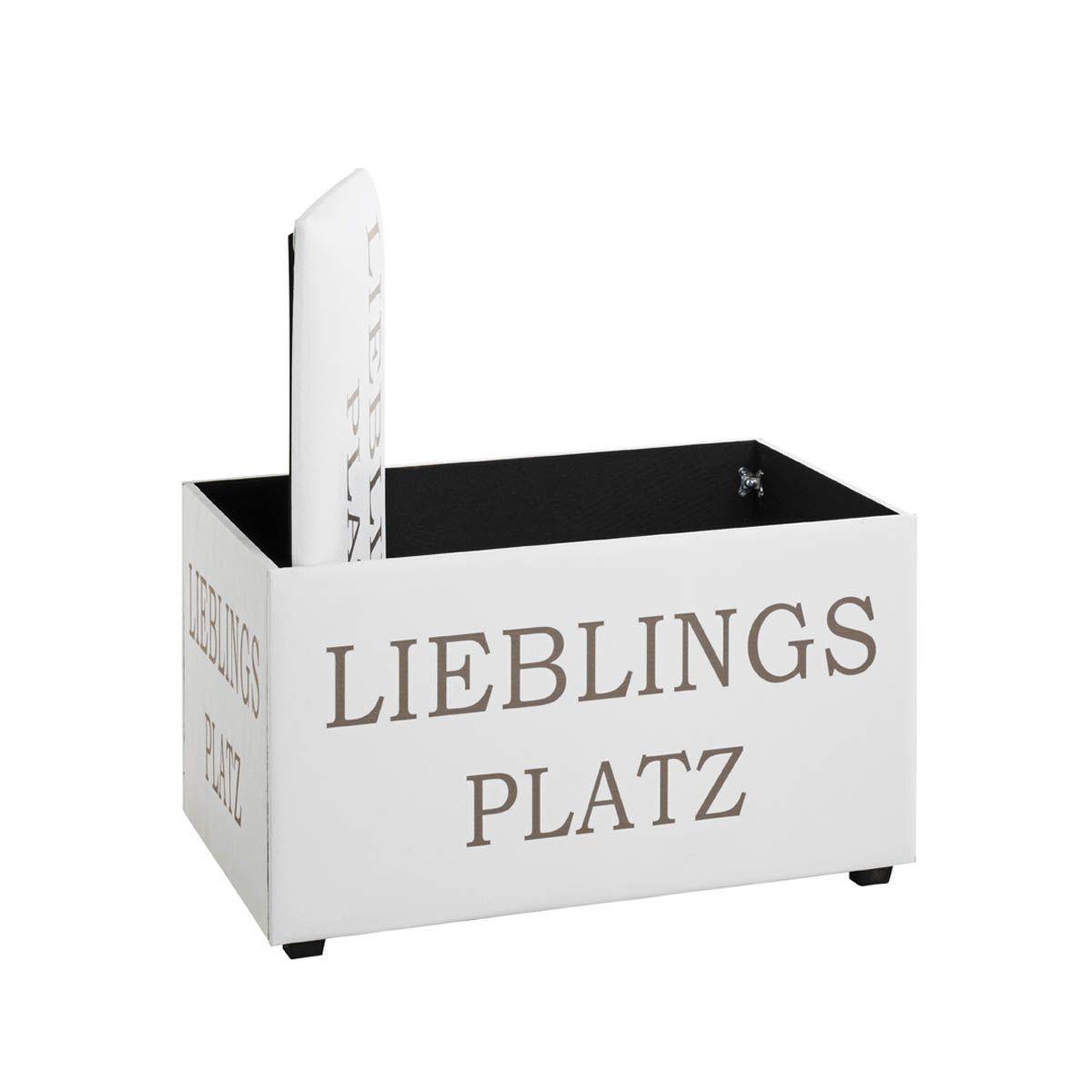 Voir la diapositive 3 : Paris Prix Coffre de rangement  lieblings platz  65cm blanc