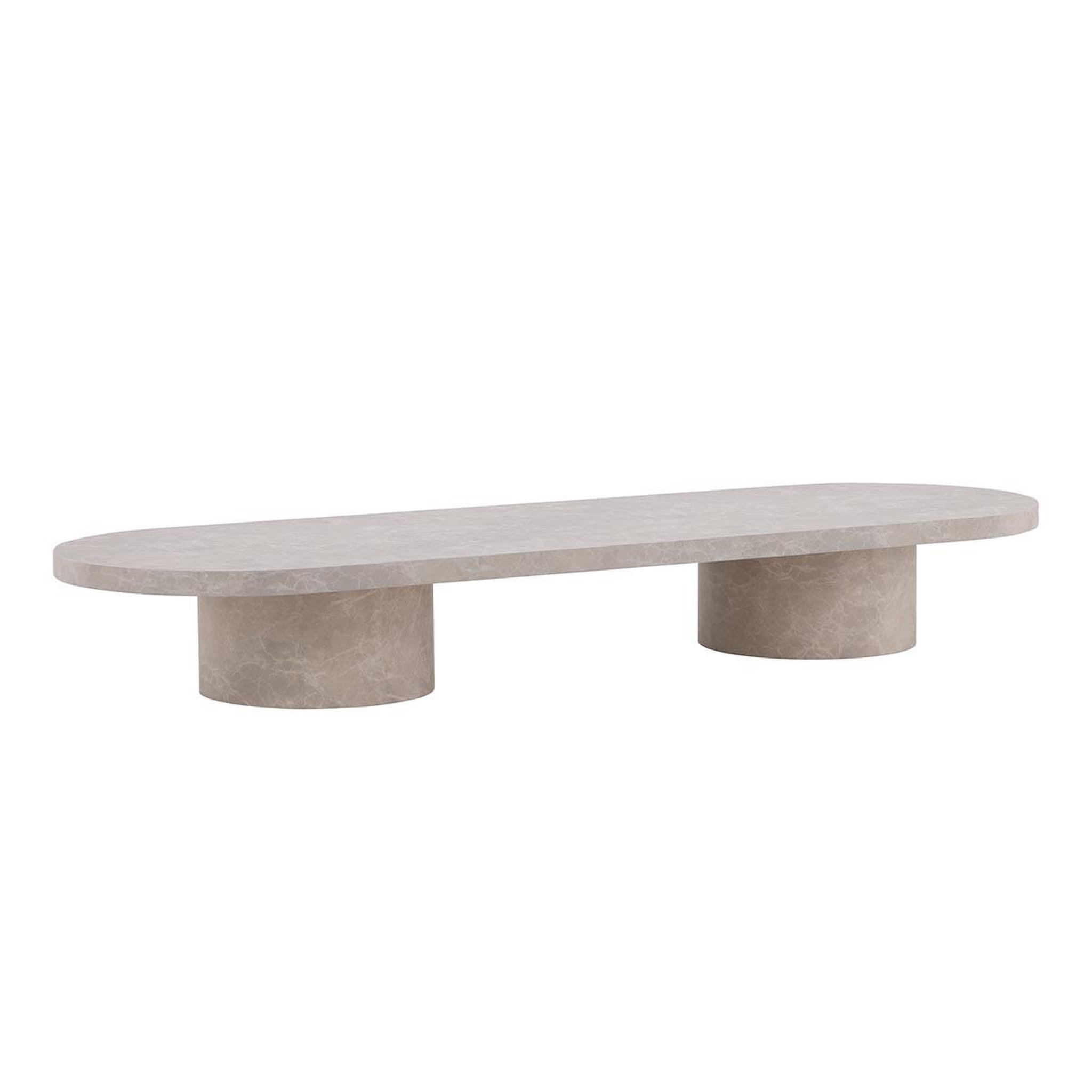 Paris Prix Table basse design  narvik  190cm beige