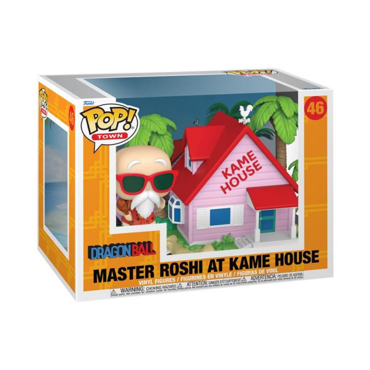 Funko Figurine Funko Pop Town Dragon Ball Master Roshi at Kame House