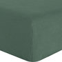 Voir la diapositive 1 : BATON ROUGE Drap housse 100% lin lavé 160g kiwi