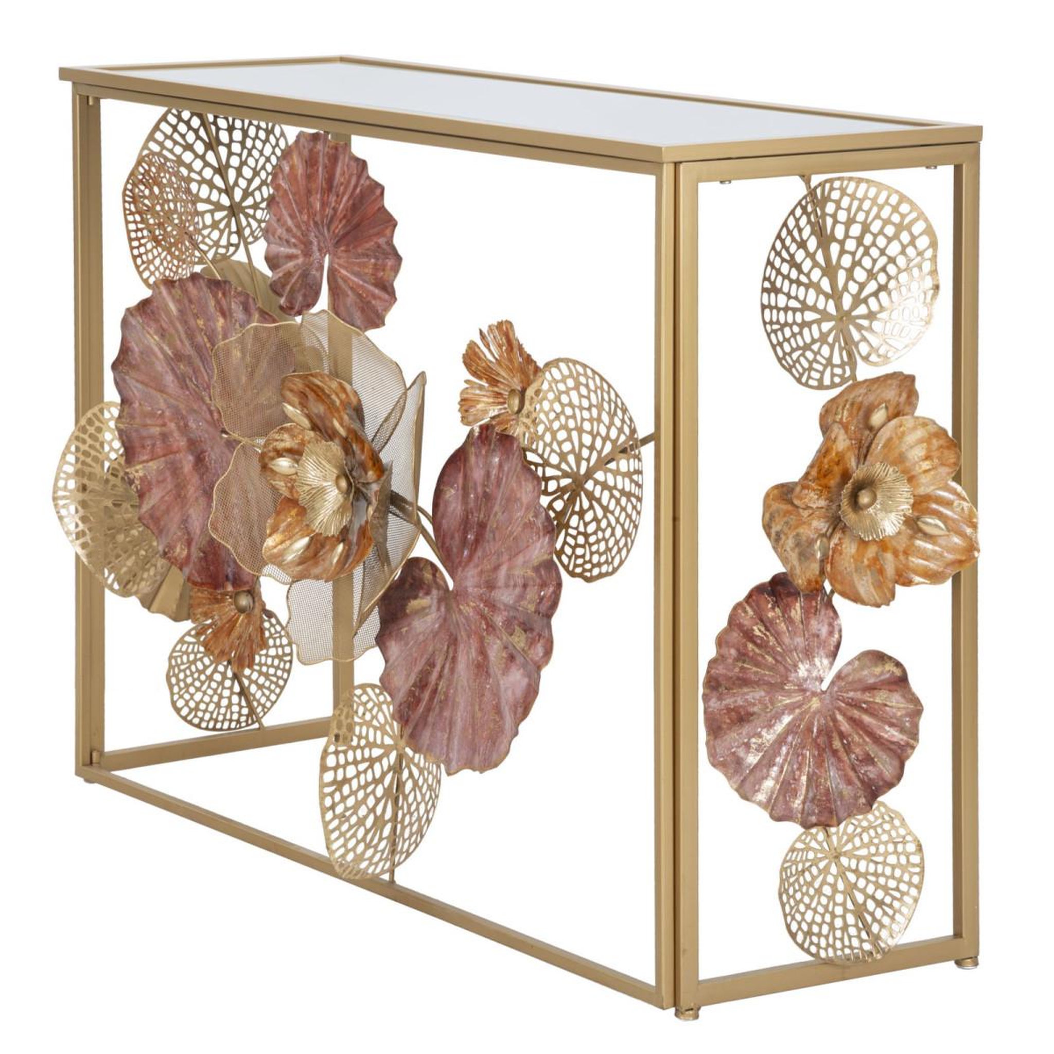 Voir la diapositive 2 : Paris Prix Console design en métal  redy  114cm multicolore