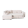 Voir la diapositive 6 : LISA DESIGN Vermont - canapé d'angle gauche - 5 places - convertible - en velours côtelé