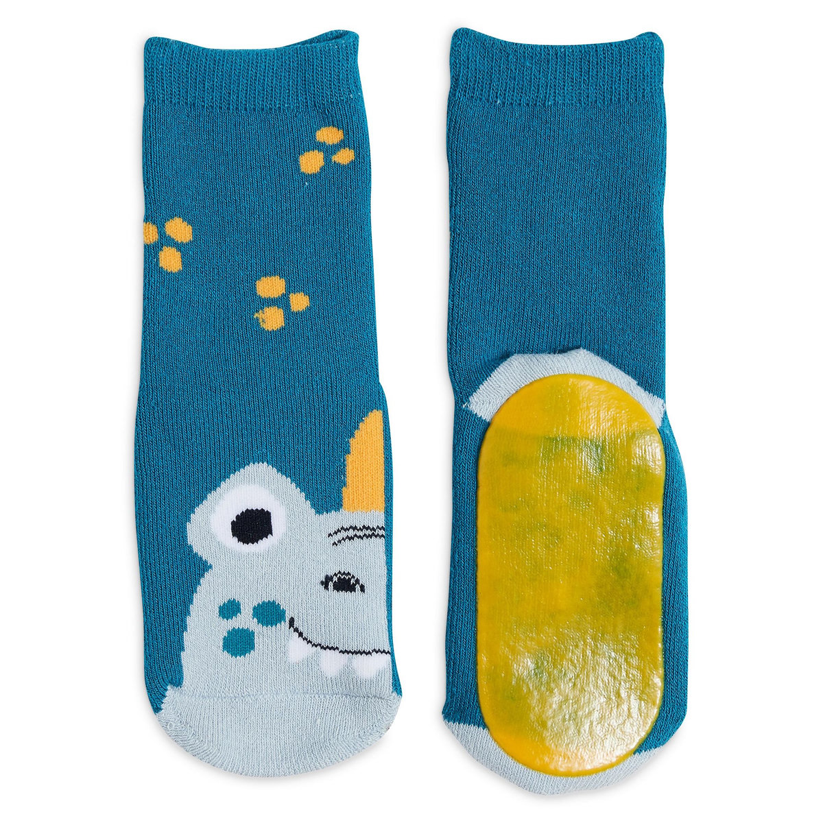 Lot De 6 Paires De Chaussettes Bébé Anti-dérapantes - Motifs Animaux, Taille 18 Mois, 100% Coton