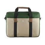Hama Sac ordinateur Hama Silvan Beige et Vert