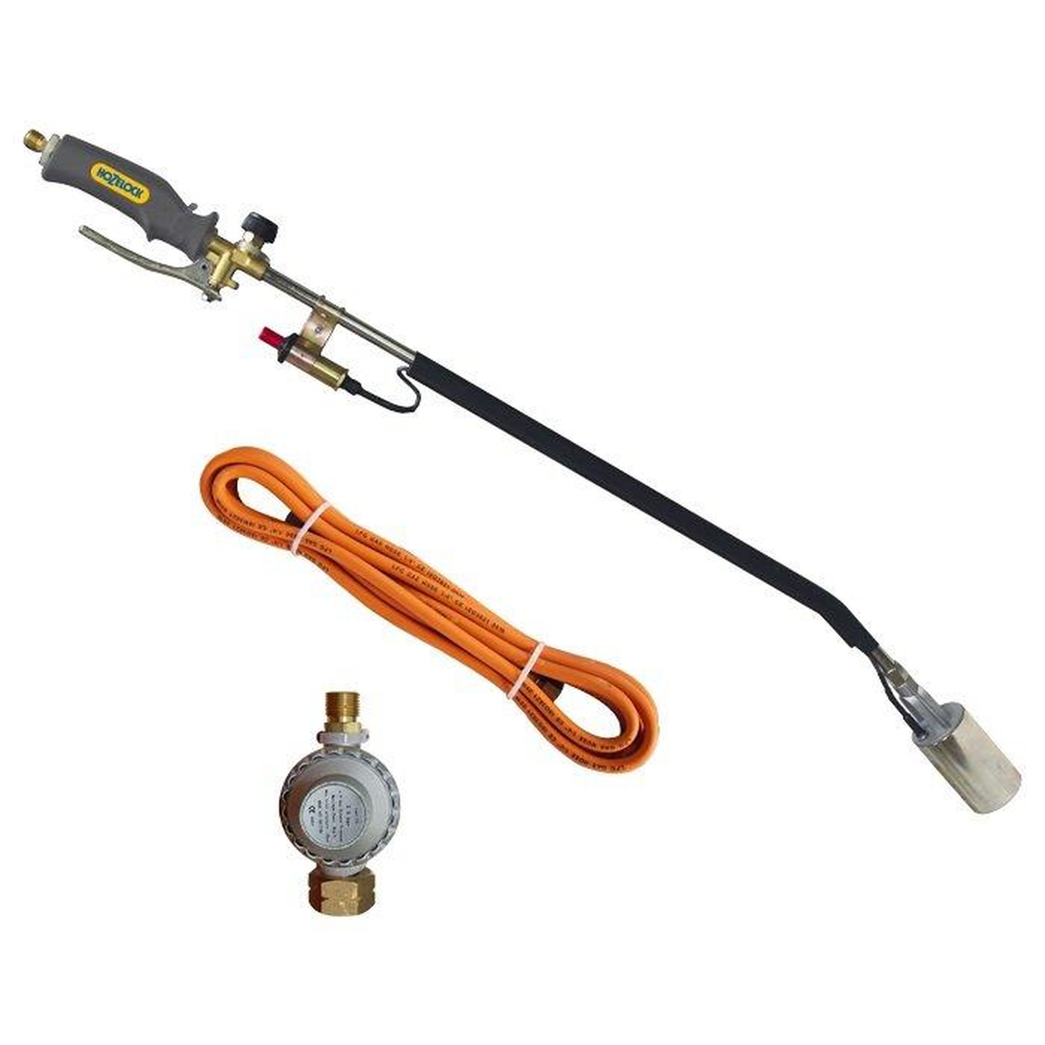 Hozelock Désherbeur thermique à gaz 1 brûleur en métal et plastique