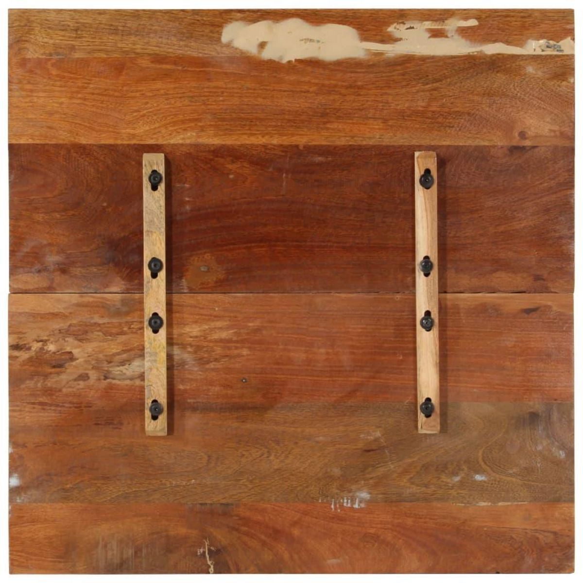 VIDAXL Dessus de table carre 80x80 cm 25-27 mm Bois de recuperation