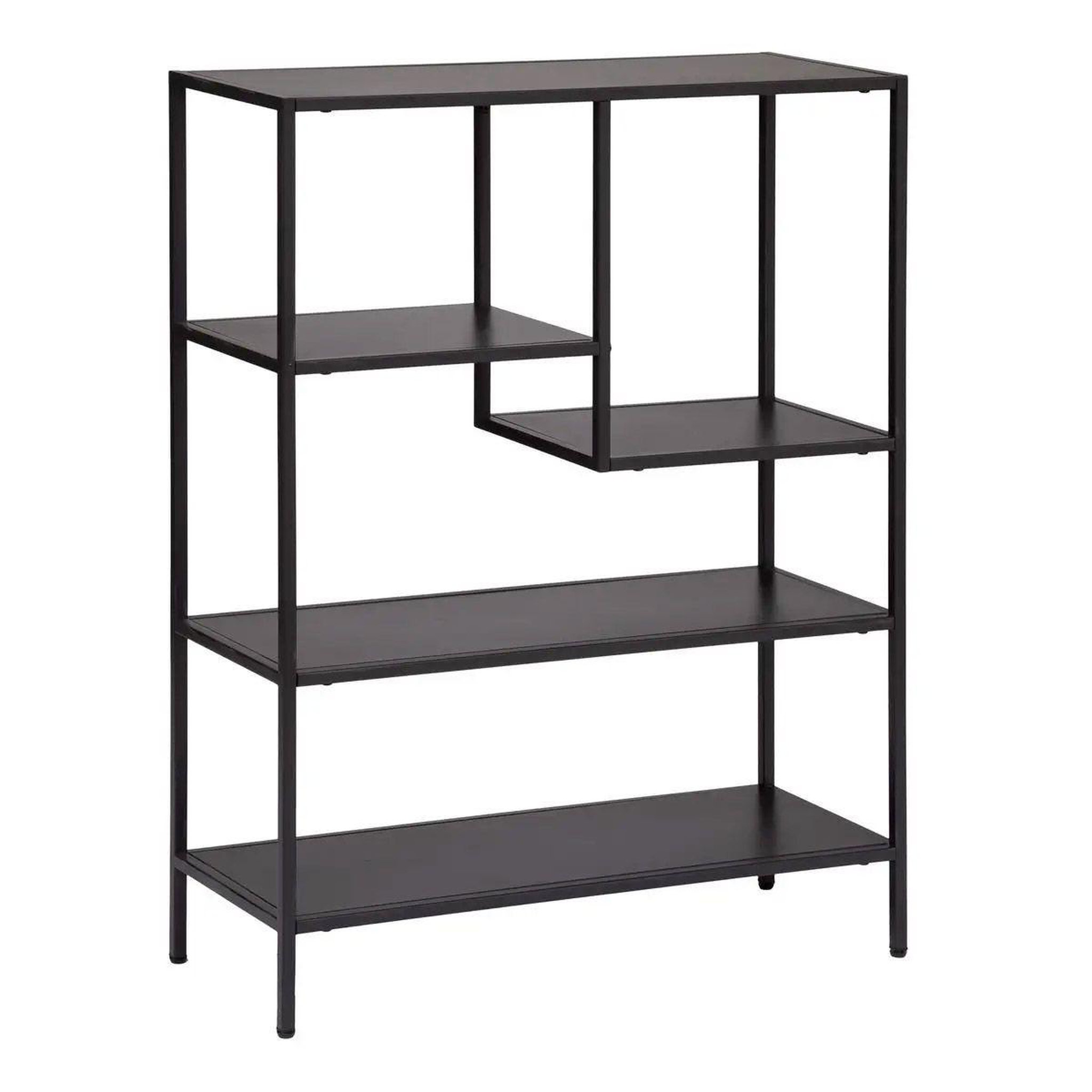 ATMOSPHERA Étagère Bibliothèque 4 Niveaux  Gota  100cm Noir