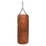 ATMOSPHERA Sac de Boxe en Cuir Déco  Loft  100cm Marron