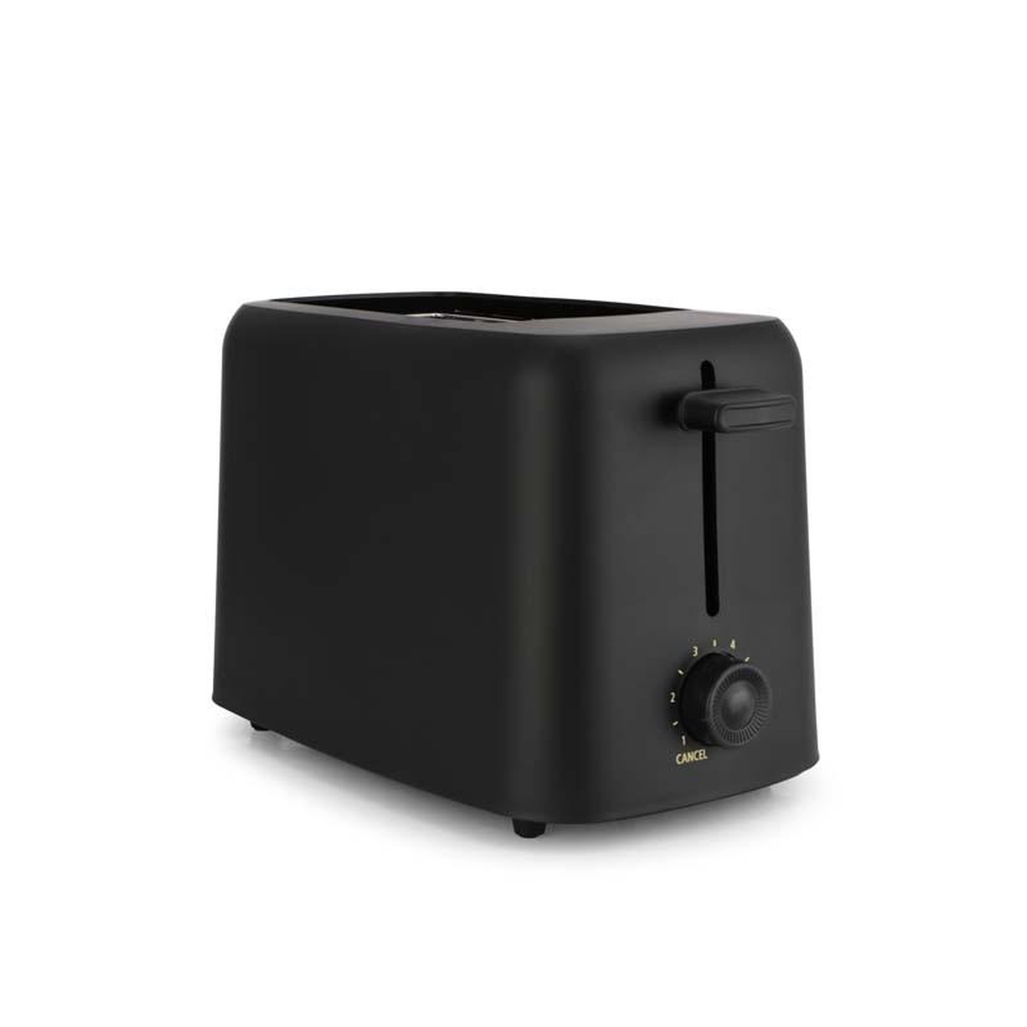 Voir la diapositive 5 : KITCHENCOOK Kitchencook - matt_toast - noir mat - grille-pain 2 fentes - 6 niveaux - 650w