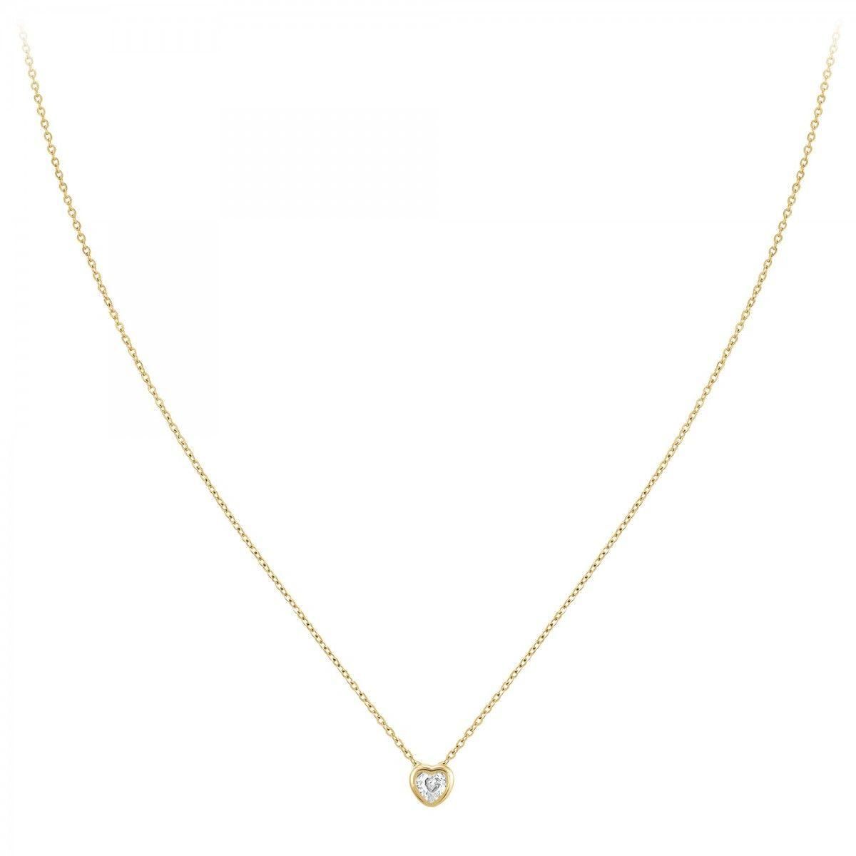 SC BOHEME Collier coeur SC Bohème orné de Zirconium