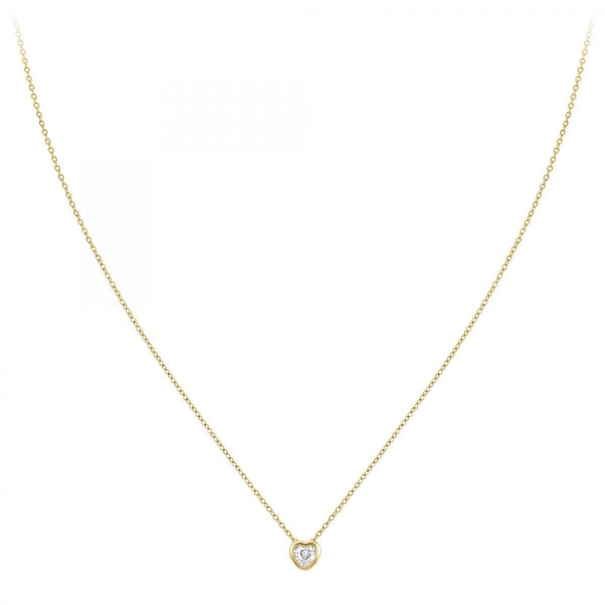 SC BOHEME Collier coeur SC Bohème orné de Zirconium