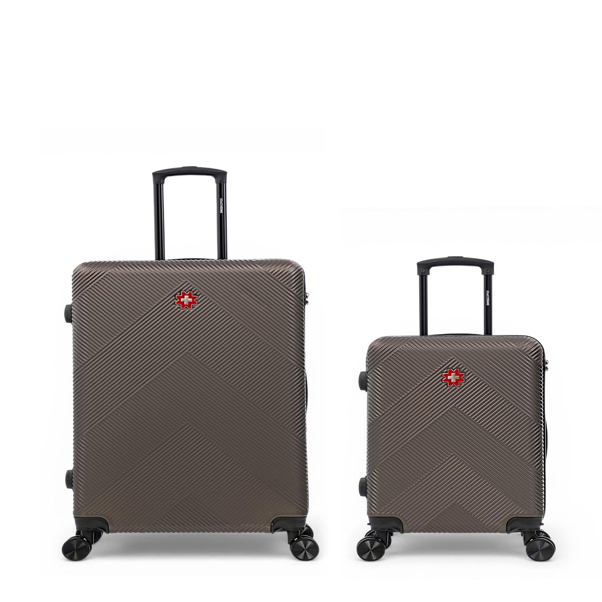 SWISS KOPPER Lot de 2 Valises Rigides Grand Format et Cabine OLTEN