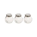 FIVE Lot de 3 Bocaux à Épices  Miro  8cm Transparent