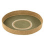 Voir la diapositive 1 : Paris Prix Plateau de Service en Jonc  Cercles  50cm Vert