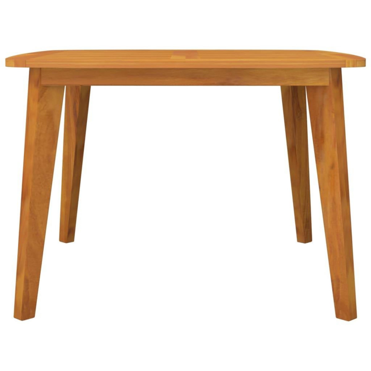 VIDAXL Table de jardin 110x110x75 cm Bois d'acacia solide