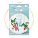 Graine créative Kit Broderie partielle Paris 20cm