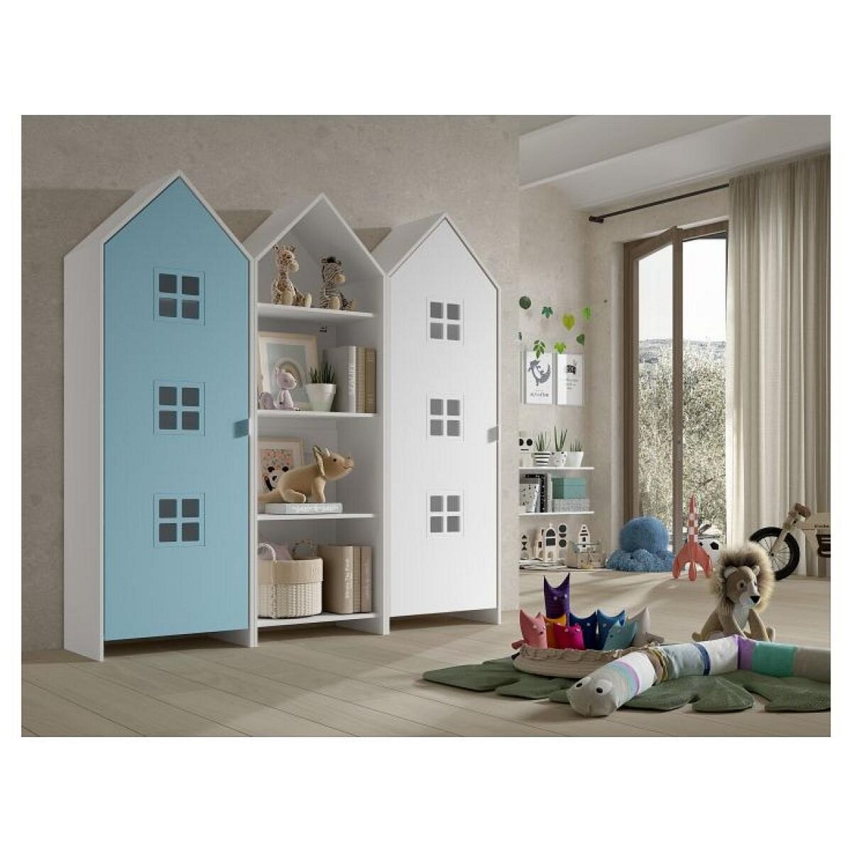 Vipack Combinaison D'armoires 3 Pièces Casami Bruges blanc Multicolore