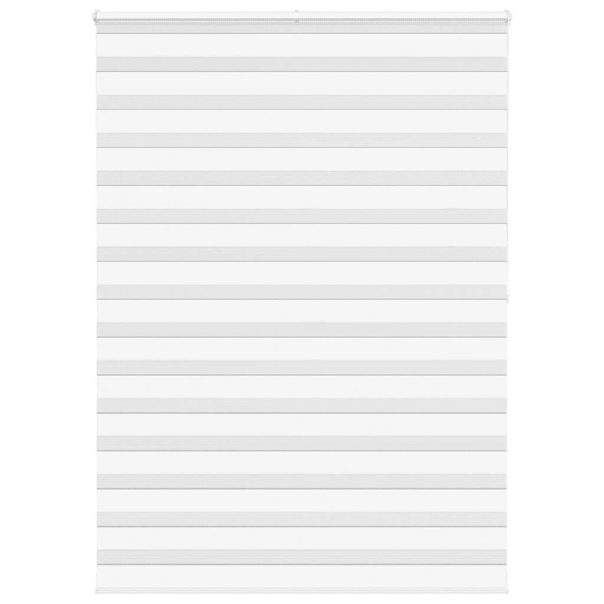 VIDAXL Store zebre blanc 160x200 cm largeur du tissu 155,9cm polyester