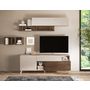Voir la diapositive 1 : BEST MOBILIER Estelle - meuble tv - 2 portes et 1 tiroir - 181 cm