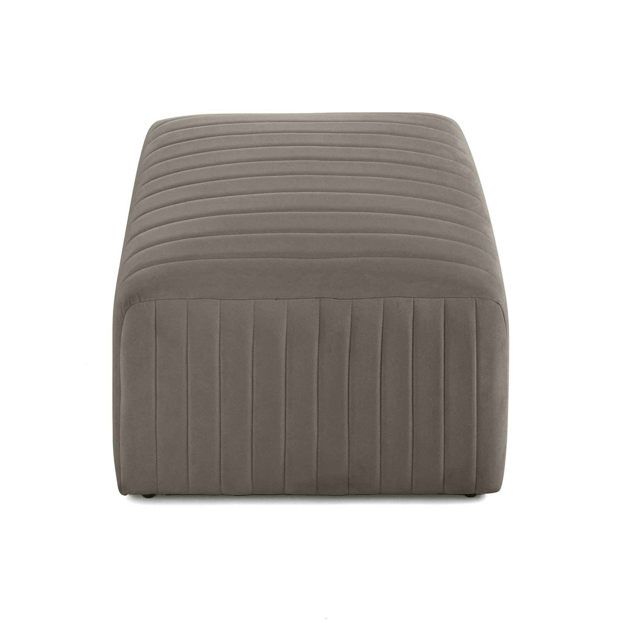 Voir la diapositive 6 : BEST MOBILIER Nova - pouf modulable - en velours