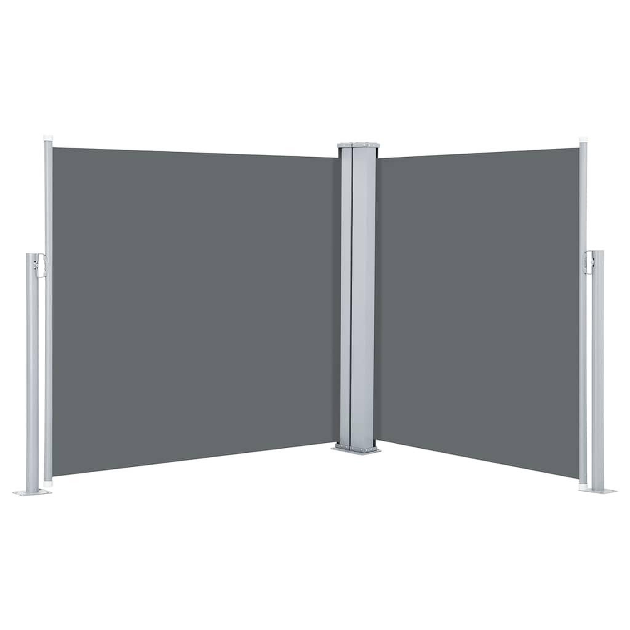 Voir la diapositive 2 : VIDAXL Auvent lateral retractable anthracite 100 x 600 cm
