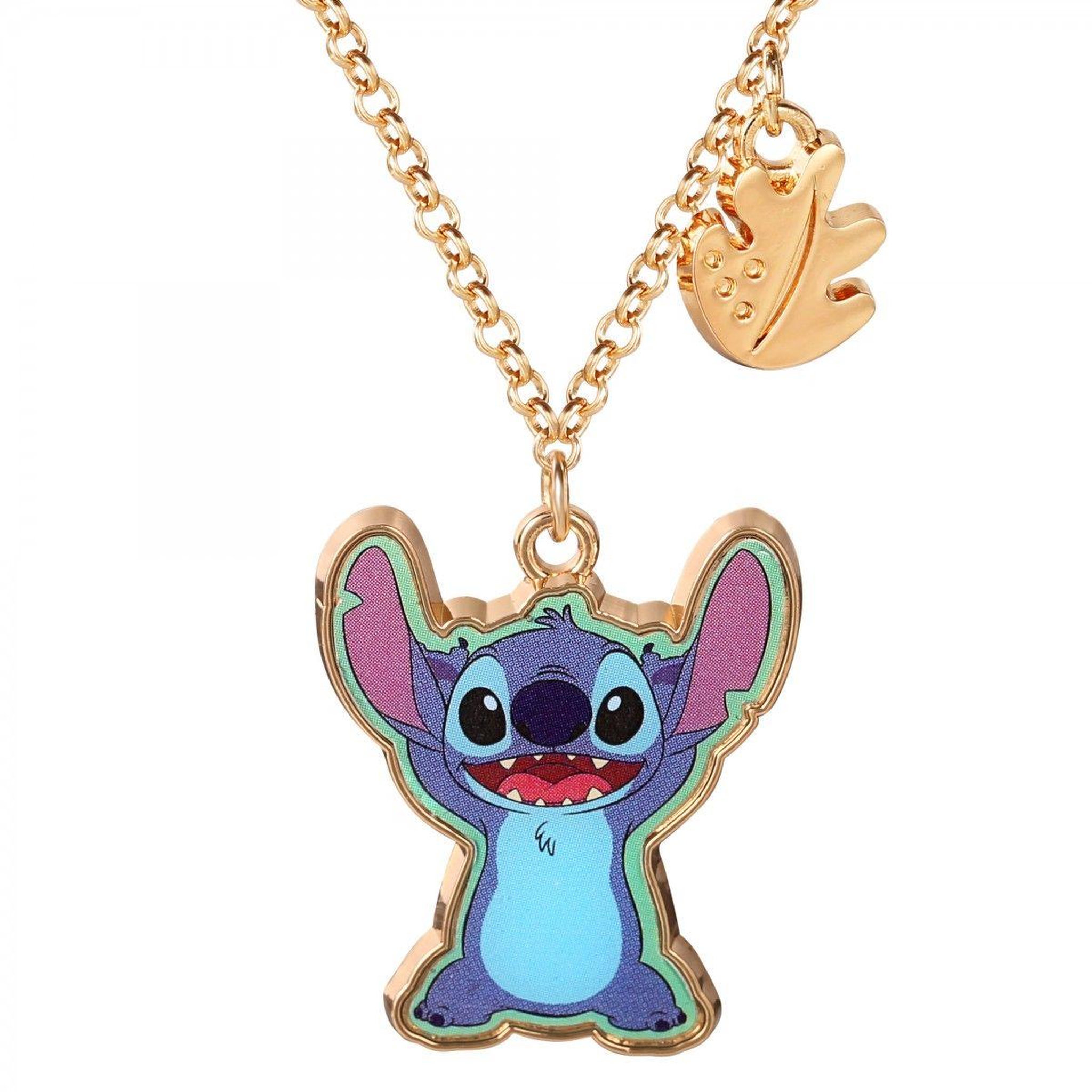 Voir la diapositive 1 : SC CRYSTAL Collier Disney - Stitch