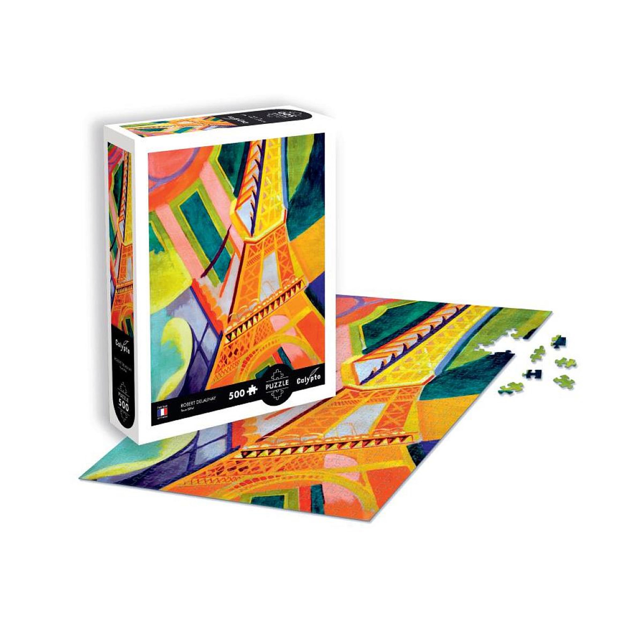 Voir la diapositive 2 : Sentosphere Puzzle 500 pieces - tour Eiffel - robert delaunay