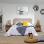 MARCKONFORT Tête de lit tapissée Saona 160x60 cm Couleur Beige, 8 cm d'épaisseur