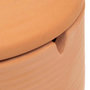 Voir la diapositive 3 : ATMOSPHERA Cendrier en Terre Cuite  Cosy  12cm Terracotta
