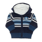 ELLE EST OU LA MER Gilet  Garçon EOM Vichal. Coloris disponibles : Bleu