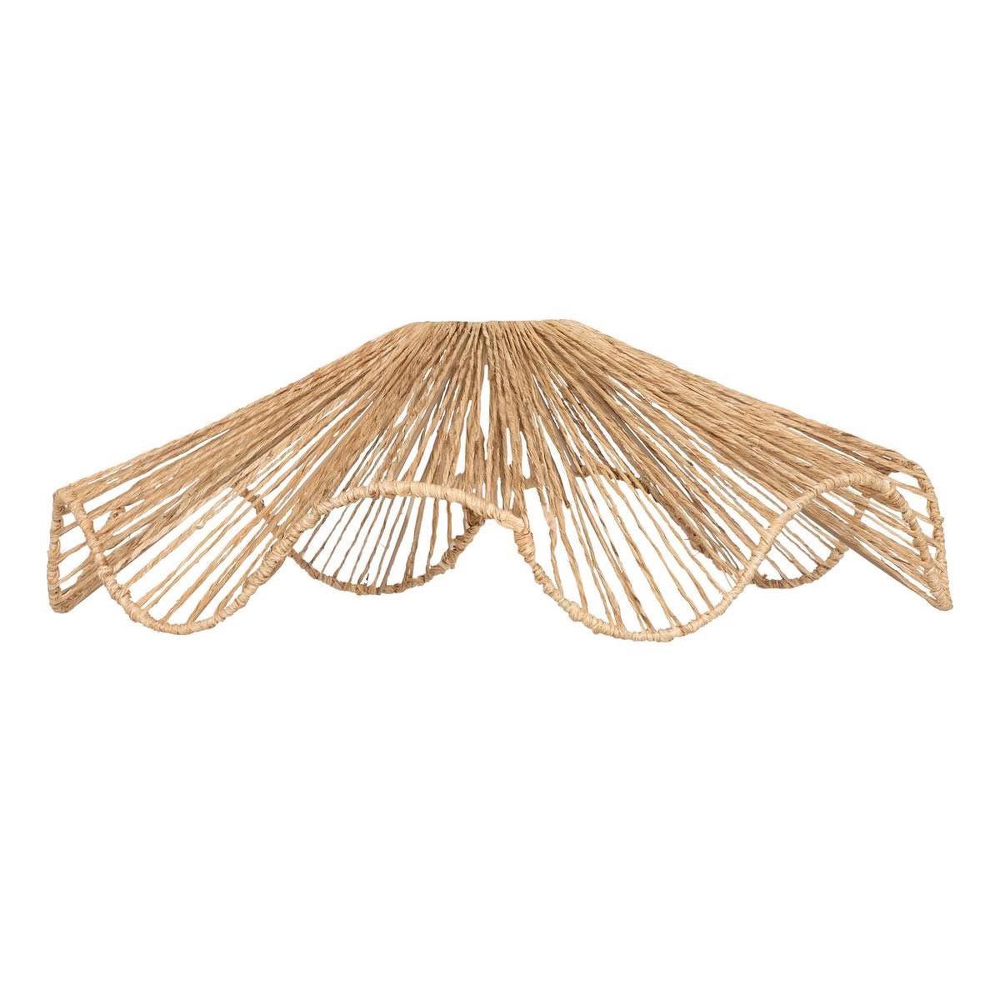 ATMOSPHERA Abat-jour suspension en jute  gino  57cm naturel