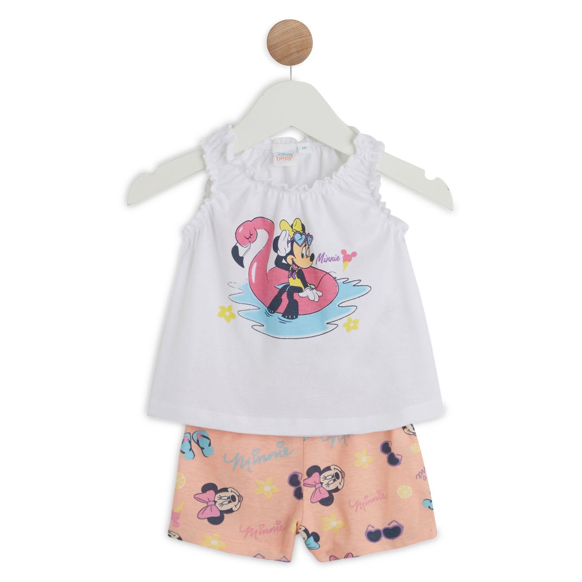 INEXTENSO Ensemble débardeur + short bébé fille
