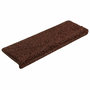 Voir la diapositive 2 : VIDAXL Tapis d'escalier 30 pcs 65x21x4 cm Marron