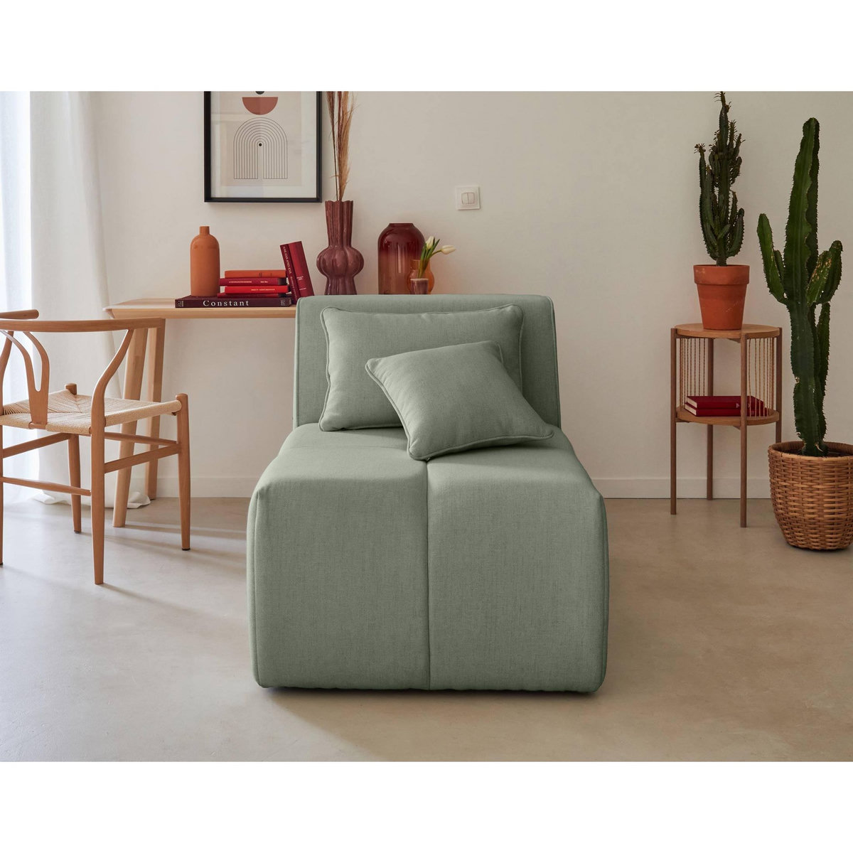 LISA DESIGN Caracas - module d'assise - en tissu