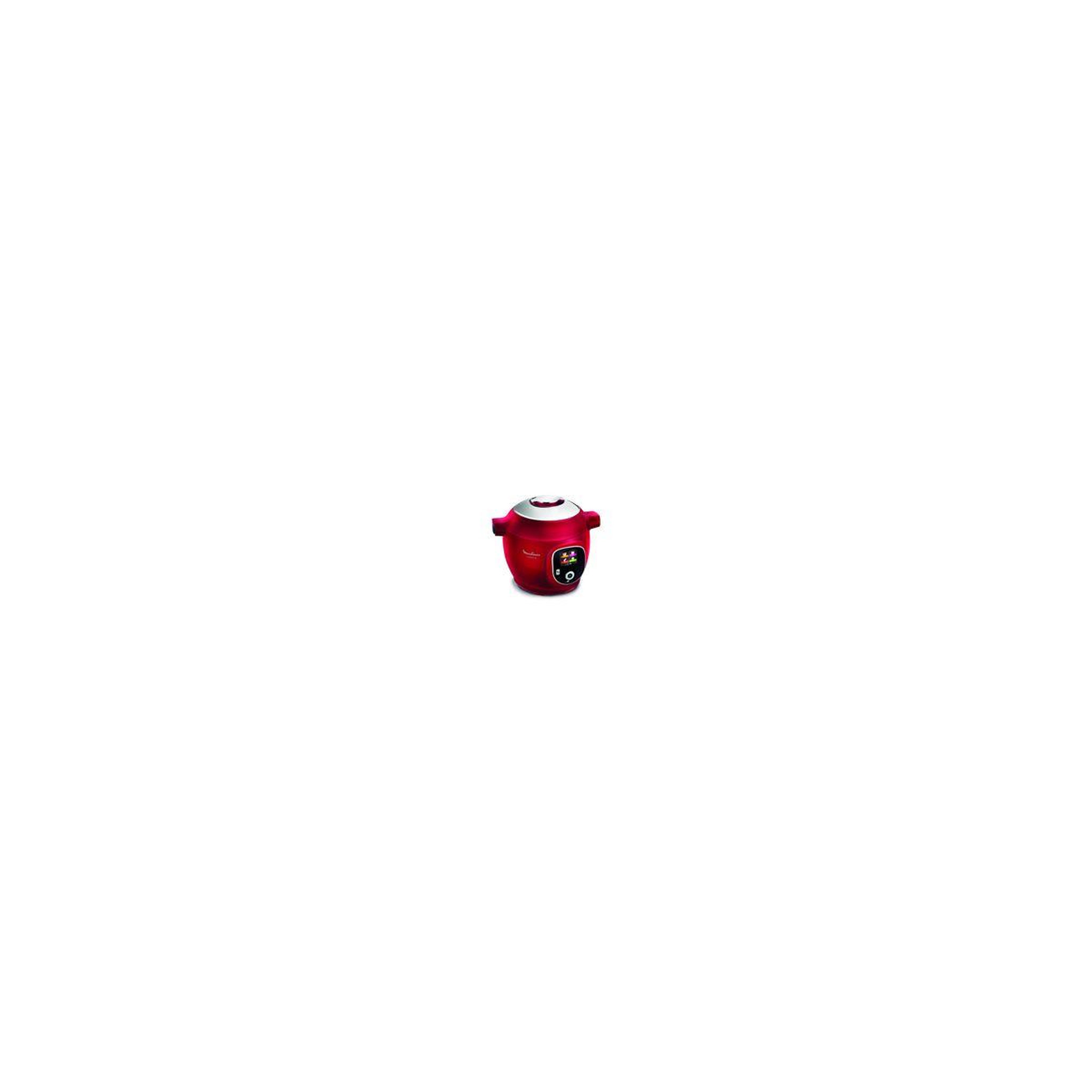 Voir la diapositive 2 : MOULINEX Cookeo YY5118FB rouge 6 L, 6 modes de cuisson + spatule