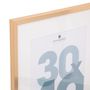 Voir la diapositive 2 : ATMOSPHERA Cadre Photo en Verre  Manu  30x40cm Or