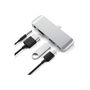 Voir la diapositive 6 : SATECHI Hub USB Satechi HUB USB C 4 EN 1 SILVER POUR IPAD PRO