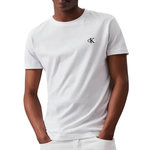 CALVIN KLEIN JEANS T-Shirt Blanc Homme Calvin Klein Jeans Essential Slim. Coloris disponibles : Blanc