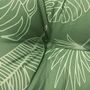 Voir la diapositive 5 : VIDAXL Coussin de banc de jardin motif de feuilles 180x50x7 cm