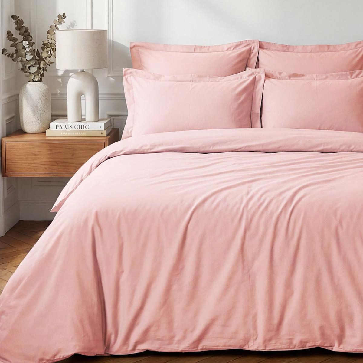Sensei Maison Drap housse bonnet 40 cm en percale coton SOFT PERCALE PLUS