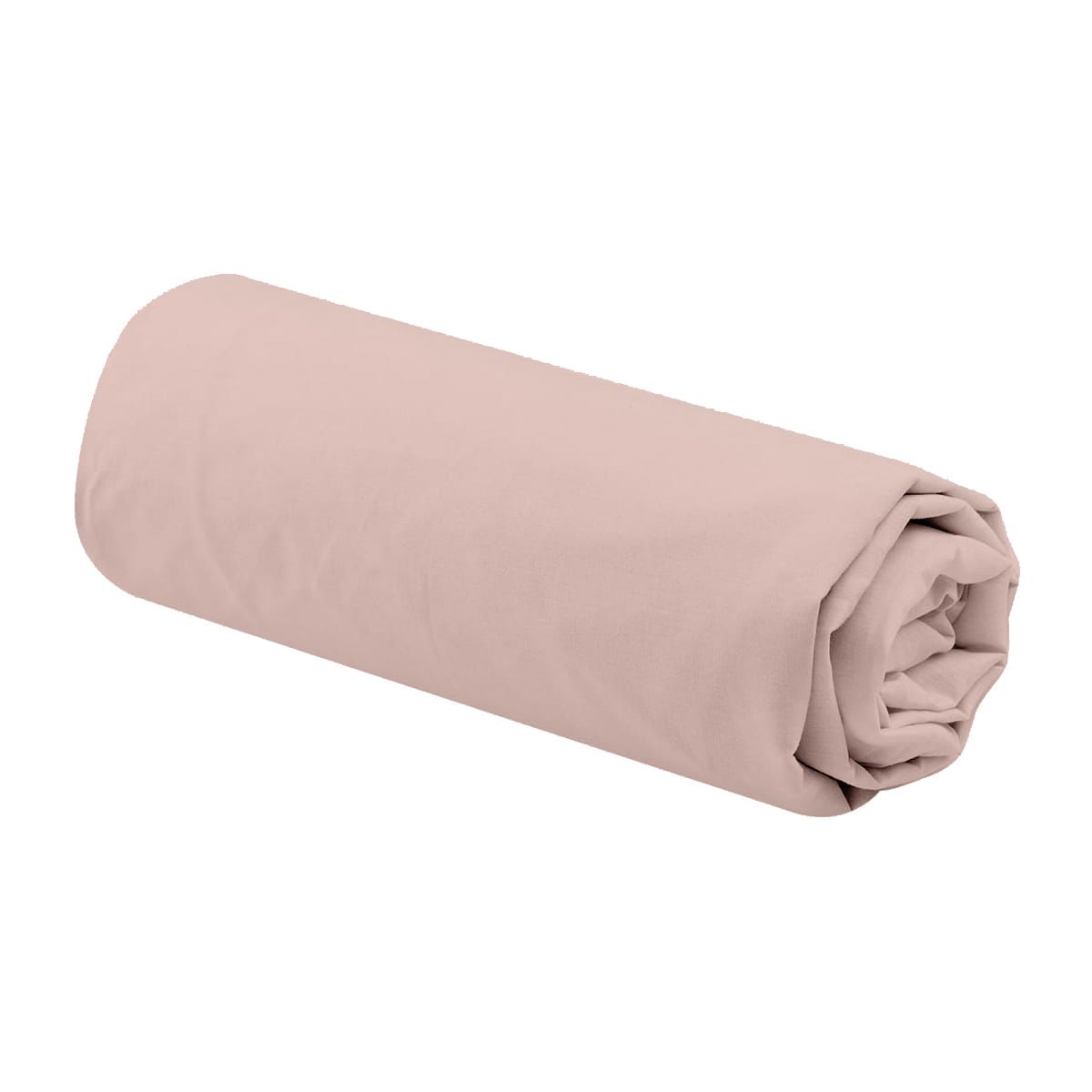 Drap housse uni en microfibre 