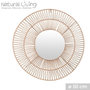 Voir la diapositive 3 : FORNORD Miroir rond en corde D50
